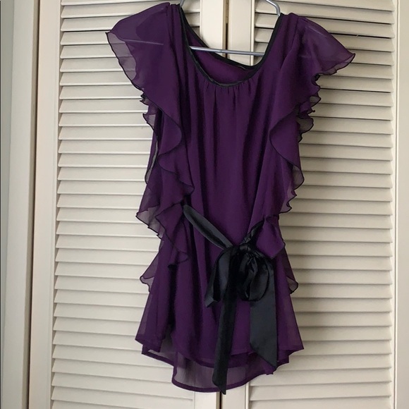 Maurices Tops - 💜Host Pick💜NWOT size small purple top